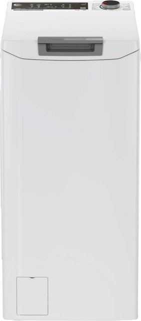 Hoover Toplader-Waschmaschine THOQ474TM5-84 in Weiß mit NFC-Konnektivität und App-Steuerung - Bild 1