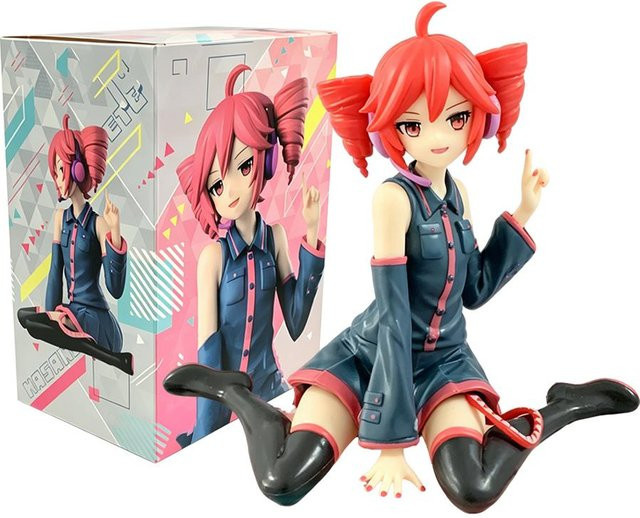 Binchi Utau Kasane Teto Premium Chokonose Actionfigur, ab 14 Jahren - Bild 1