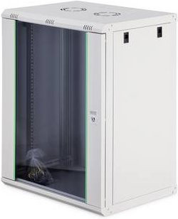 Digitus Wandgehäuse DN-19 16-U-EC 19 Zoll in Lichtgrau RAL 7035, B/T/H: 600 x 450 x 816 mm - Bild 1