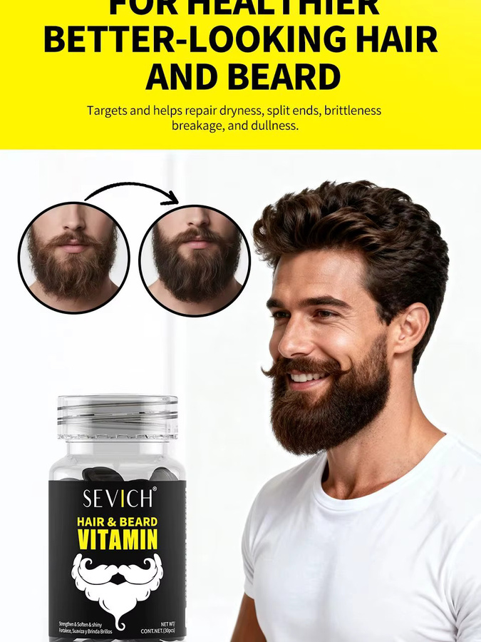 Sevich Bartwuchs-Serum-Spray für strapaziertes Haar, Unisex - Bild 5