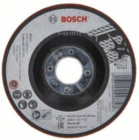 Bosch Schruppscheibe WA 46 BF für Metall, Durchmesser: 115 mm, Bohrung: 22,23 mm, Dicke: 3 mm, Mehrfarbig - Bild 2