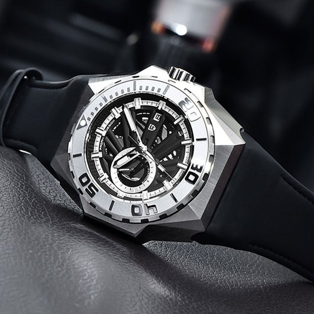 PAGANI DESIGN Armbanduhr, Automatik, Edelstahl, Saphirglas, Herren - Bild 1