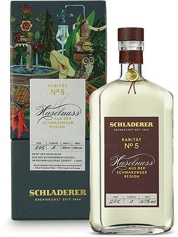 Schladerer Rarität No 5. Haselnuss, Obst- & Kräuterbrand, 0,5 l - Bild 1
