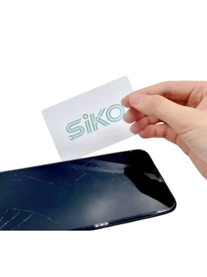 SiKO 10er-Set Kunststoff Hebelwerkzeuge für LCD-Displays und Telefonreparaturen, transparent - Bild 4