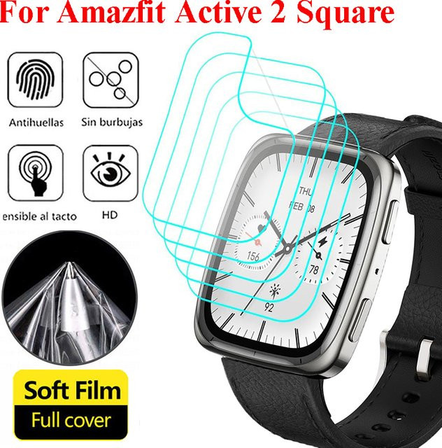 Amazfit Active 2 Hydrogel Film, transparent - Bild 1