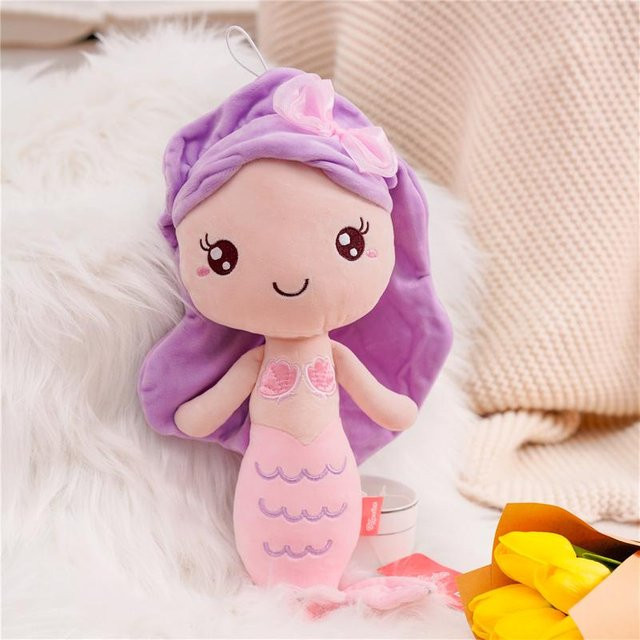 Yiran Health & Beauty Meerjungfrau Puppe Plüschtier, Bunt / Mehrfarbig, 20cm, ab 14 Jahre - Bild 1