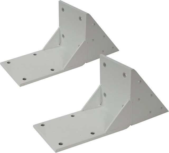 MCW 2er-Set Dachsparrenadapter für Kassetten-Markise H122 H123 in Weiß - Bild 1