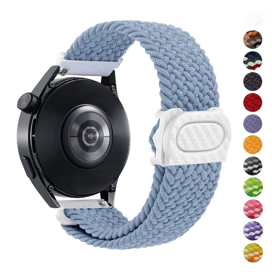 RMUTANE Uhrenarmband Nylon geflochtenes Textil, Bunt, Unisex, 20 mm, 22 mm - Bild 5