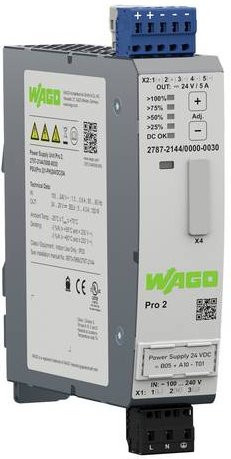 WAGO 2787-2144/000-030 Stromversorgung in Grau - Bild 1