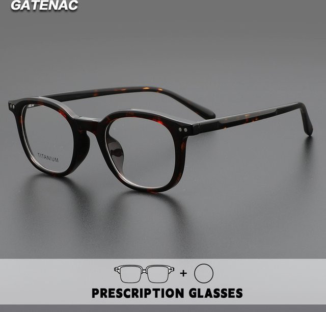 Gatenac Lesebrille, Vollrand, braun, Männer - Bild 1