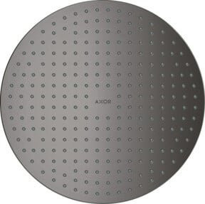 Hansgrohe Axor Kopfbrause 300 2jet in Brushed Black Chrome, Rund, Durchmesser: 30 cm - Bild 1