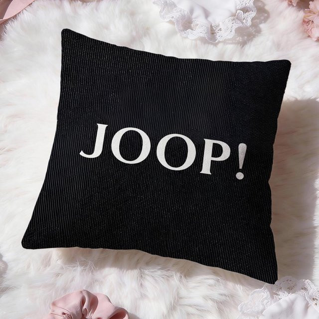 Joop Living Kissenbezug Premium Komfort Wendbares Zwei-in-Eins-Design Schwarz B/B: 50 x 50 cm - Bild 1