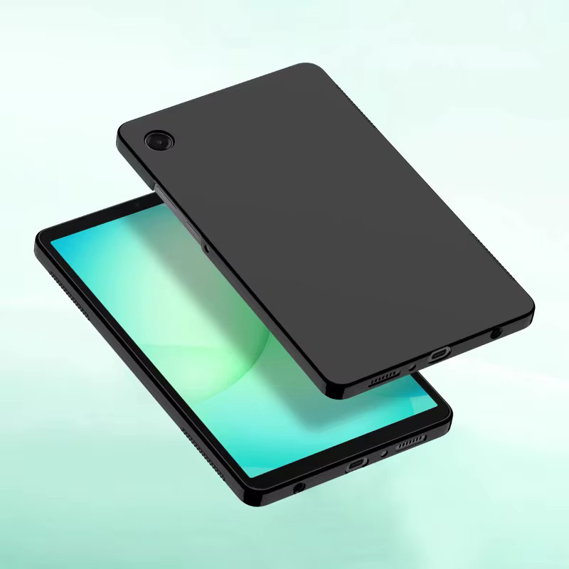 Schutzhülle für Samsung Galaxy Tab A11 8,7 Zoll (2025) SM-X130 SM-X133 X135N/G, Silikon-Softshell-TPU-Case, Schwarz - Bild 4