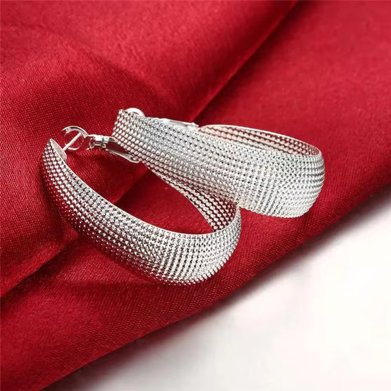 ALIZERO Creolen, 925 Silber, Damen - Bild 2