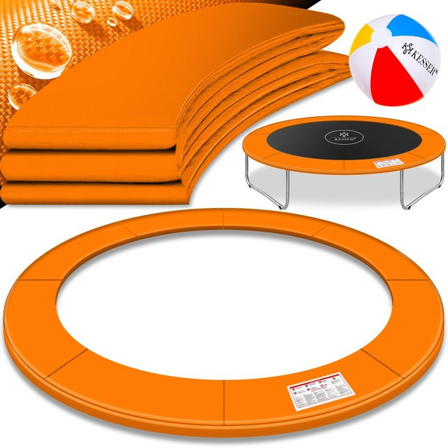 KESSER Trampolin Randabdeckung Federabdeckung UV-beständig Grün Blau - Bild 1