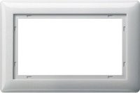 Gira Abdeckrahmen 1 2fach weiß IP44 Kunststoff - Bild 1