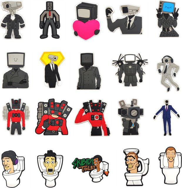 Hot Toys Schuh Charms, 20 Teile/Satz, Kinder - Bild 1