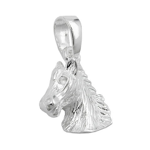 Colfem Anhänger Pferdekopf, 925 Silber, Unisex - Bild 1