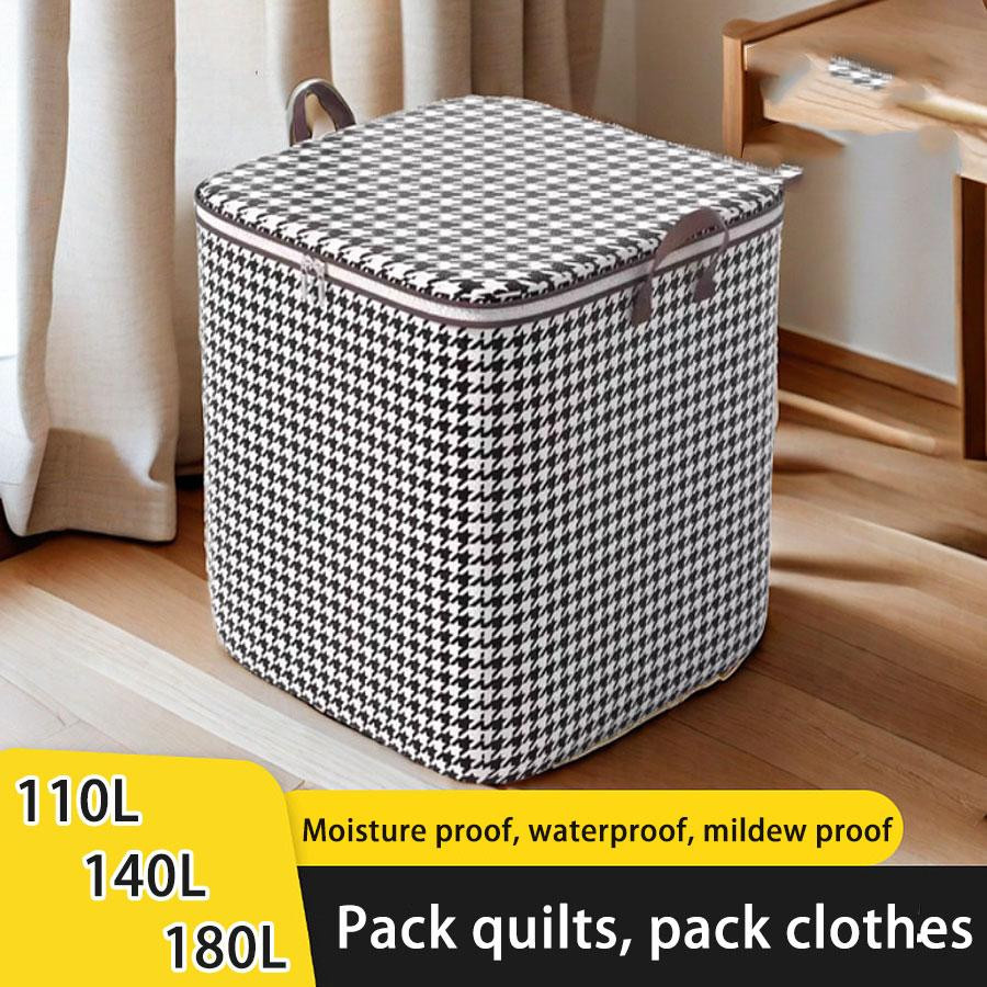 Yiran Aufbewahrungstasche aus Vlies für Kleidung und Quilts mit großem Fassungsvermögen - Bild 3