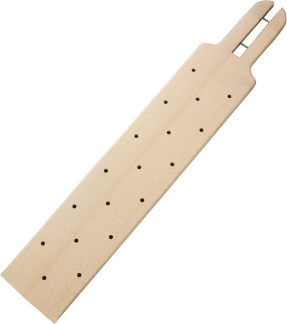 Schneider Brezelschießer aus Holz mit Löchern, Farbe: Natur, L: 60 cm, B: 14 cm - Bild 1