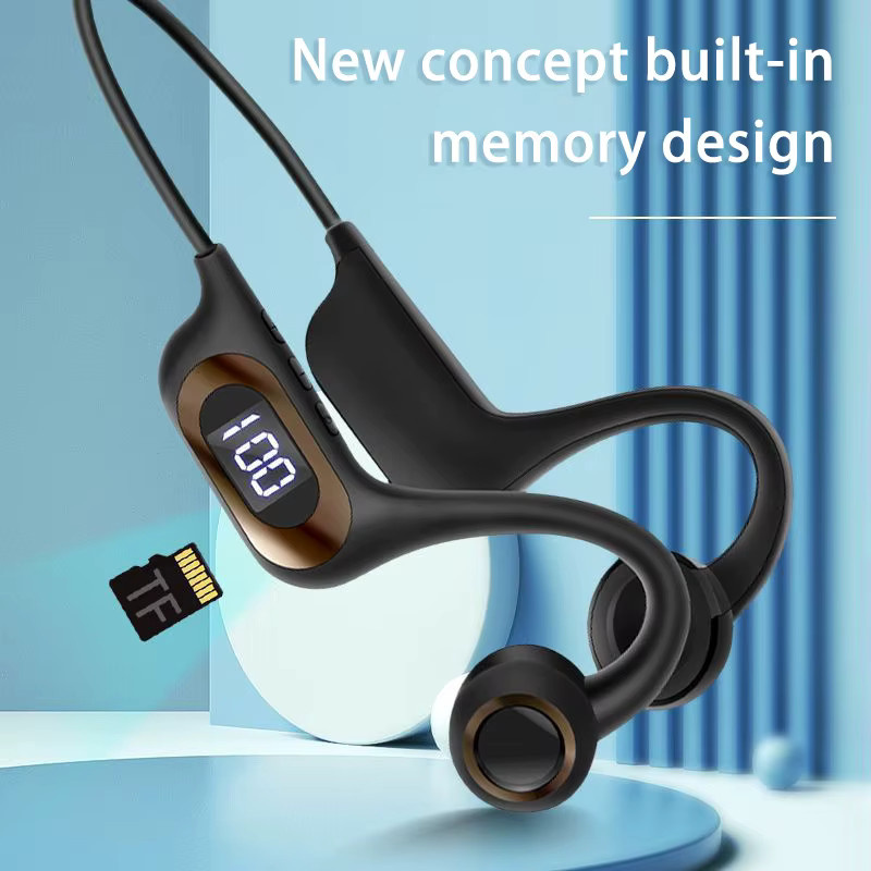 Lenovo G3 Knochenleitungs-Kopfhörer Bluetooth Kabellose Luftleitungs-Kopfhörer Wasserdicht für Sport und Laufen in Coral Color - Bild 2