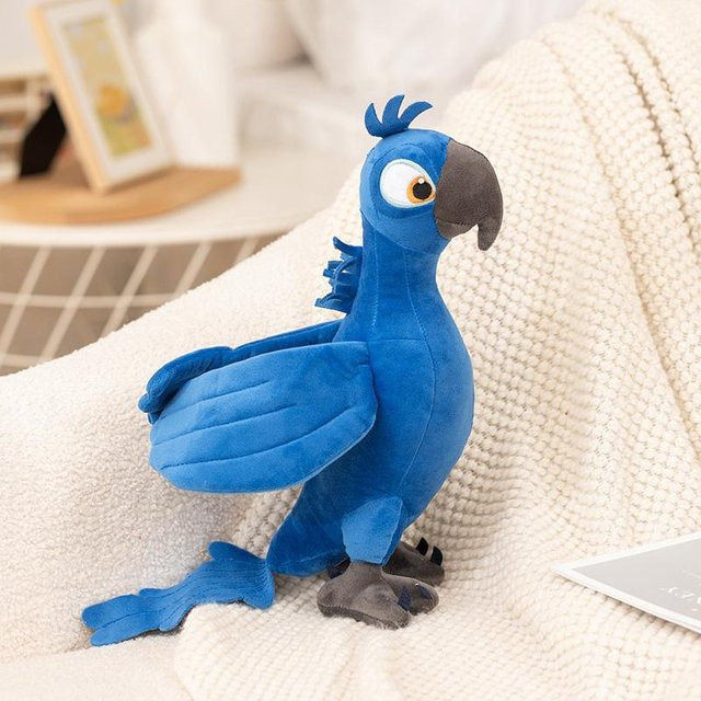 Yiran toy Rio 2 Ara Blu & Jewel Plüschtiere, 35cm, Blau - Bild 1