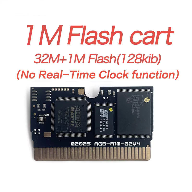 Keeppley GBA Flash-Karte Chrome Eclat Pourpre Fire Black 1 MB Spielmodul für Videospielkonsolen - Bild 2