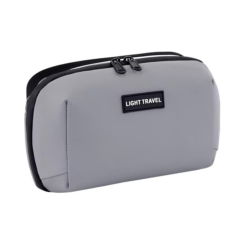 Enyawell Tragbare Kabel-Organizer-Tasche als All-in-One-Aufbewahrungstasche für Kabel, Ladegeräte und Gadgets in Schwarz und Grau - Bild 5