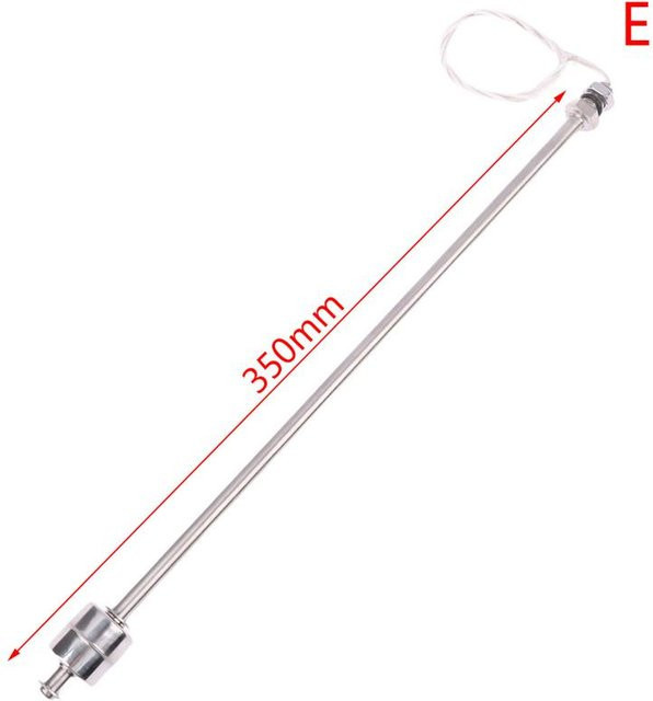 Man YingLi Edelstahl-Schwimmerschalter mit Doppelkugelschwimmer in Silber, Länge: 35 cm - Bild 1