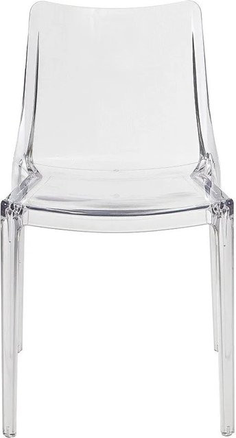 Vente-unique Rankaza Design Stuhl aus Polycarbonat in Transparent, Breite: 50 cm, Tiefe: 44,5 cm, Höhe: 81 cm - Bild 1
