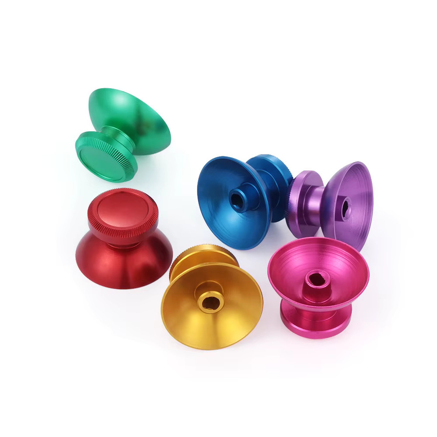 Gootrades 2 Stück Slim Controller Analog Sticks aus Aluminium in Pink für PS4 und Xbox One - Bild 3