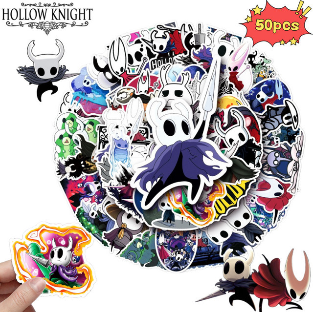 Bandai Hollow Knight Aufkleber, Fantasy, 50-teiliges Set - Bild 1
