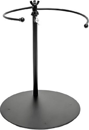 Verstellbarer Blumenstraußhalter aus Metall in Schwarz für Hochzeiten und Blumengestecke