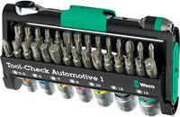 Wera Tool-Check Automotive 1 Bit-Satz 1/4 Zoll in Grün und Multicolour - Bild 1