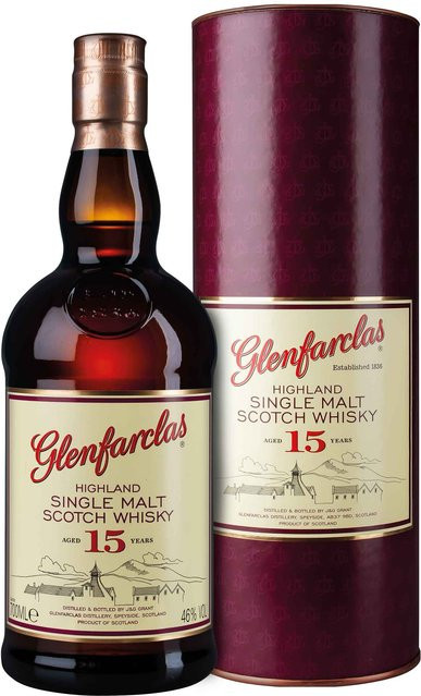 Glenfarclas Single Malt Scotch Whisky 15 Jahre 0,7 l - Bild 1