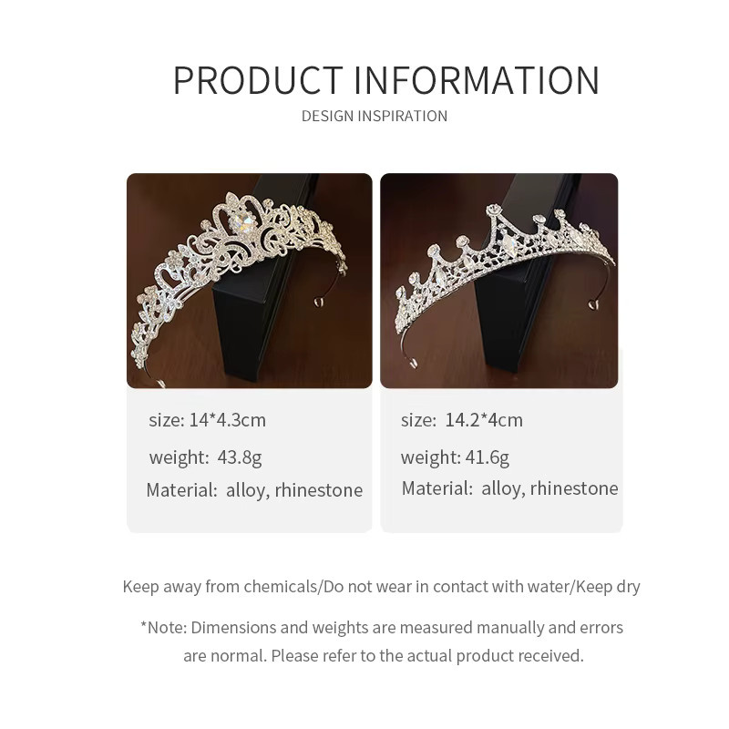 Trendy Charms Stirnband, Strass Krone, Damen - Bild 3