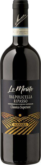Manara Valpolicella Ripasso Le Morete Rotwein, Corvina, 2023, Italien, trocken, 0,75 l - Bild 1