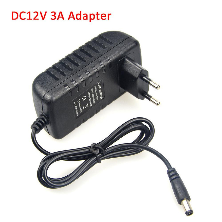 AIMINGTE DC 12V 8A Netzteil Treiber für Beleuchtung mit EU Stecker in Schwarz - Bild 4