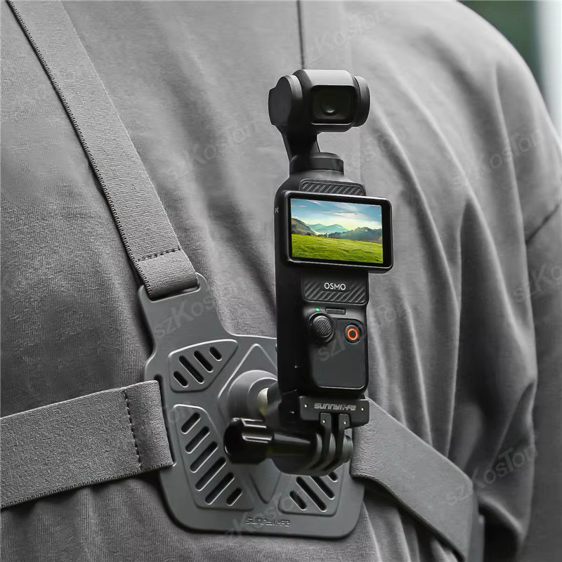 DJI Schnellwechseladapter und faltbare Erweiterungshalterung für OSMO Pocket 4 und OSMO Pocket 3 in Schwarz mit 1/4-Zoll-Schraubenloch - Bild 5