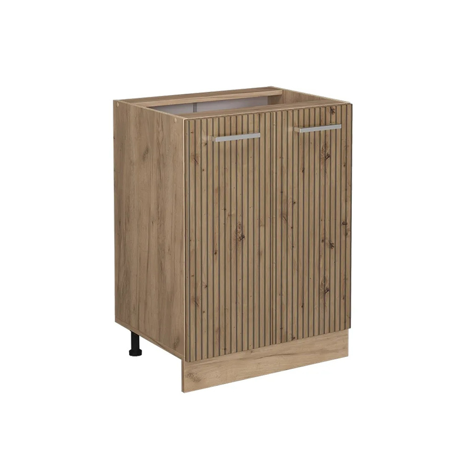 Vicco Küchenunterschrank R-Line Artisan-Eiche/Goldkraft Eiche Breite: 60 cm ohne Arbeitsplatte - Bild 2