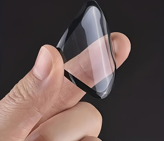 NEY Displayschutzfolie aus weichem Glas für Apple Watch Serie 9 8 7 und SE, 9D HD Vollfolie, transparent - Bild 1