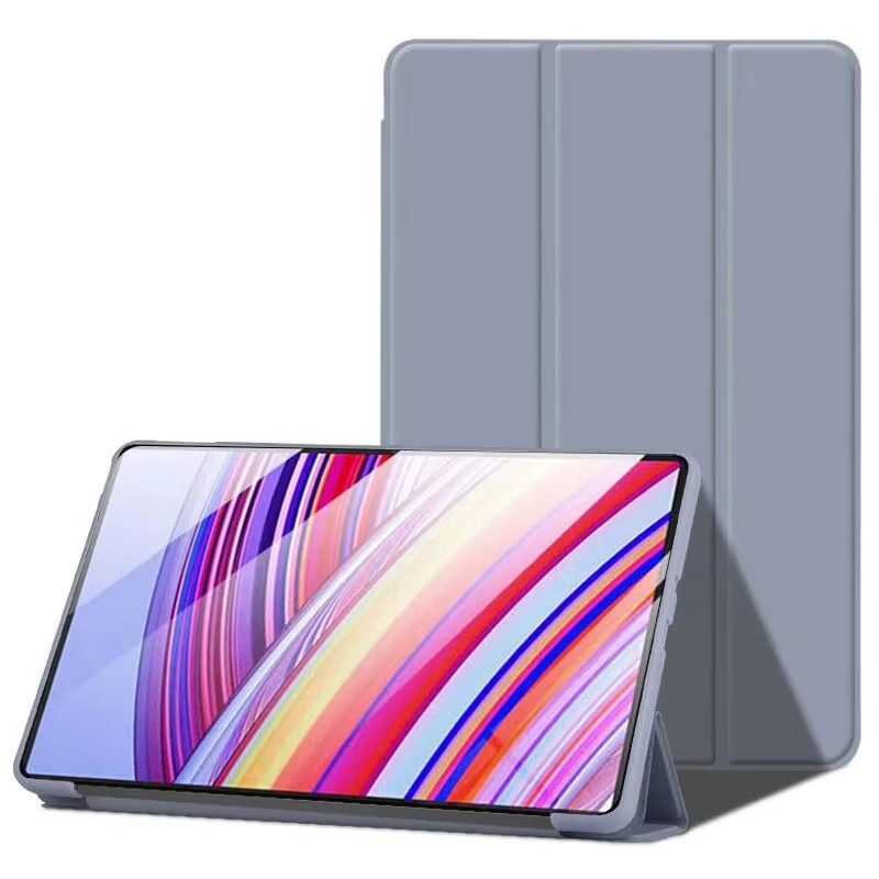 Xiaomi Smart Case für Redmi Pad Pro 12,1 Zoll 2024, dreifach faltbare Tablet-Hülle aus PU-Leder und Silikon-TPU, Farbe: Pink - Bild 2
