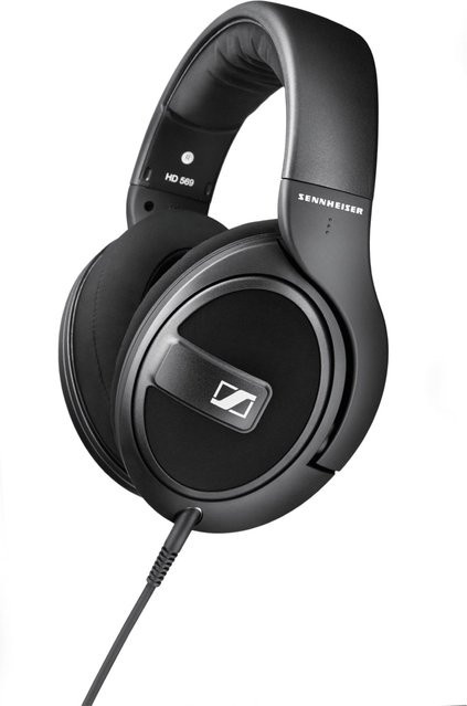 Sennheiser HD 569 Over-Ear Kopfhörer mit Kabel in Schwarz - Bild 3