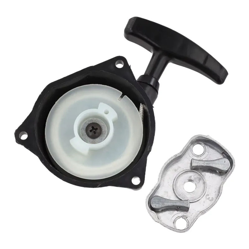 Vibratite Seilzugstarter Schwarz für Rasenmäher-Zubehör TU26 UMK431 Freischneider-Motor FG100 TL23 sowie Mitsubishi GX22 GX31 HHE31C - Bild 2