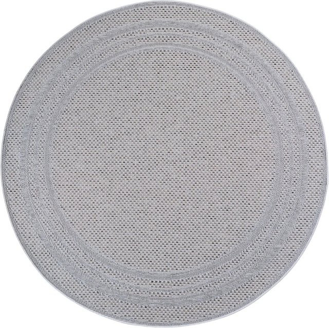 Ayyildiz Outdoor-Teppich Desert 1304 Grau Rund Ø 200 cm - Bild 1