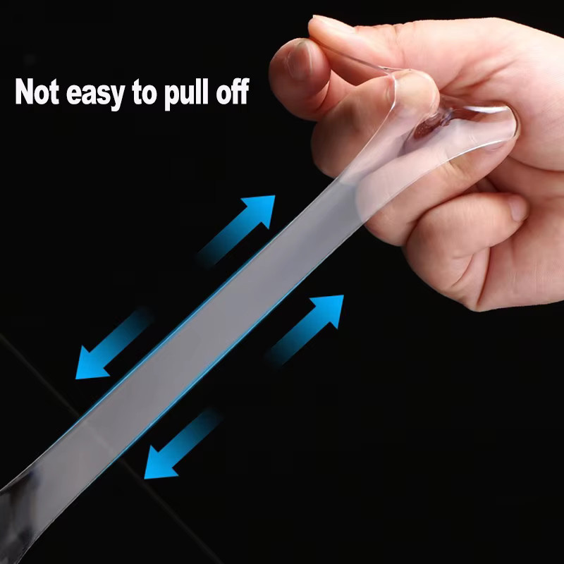 Transparentes Nano doppelseitiges Acryl-Klebeband, wasserfest und spurlos, Breite: 20,0 cm, Tiefe: 5,0 cm - Bild 5