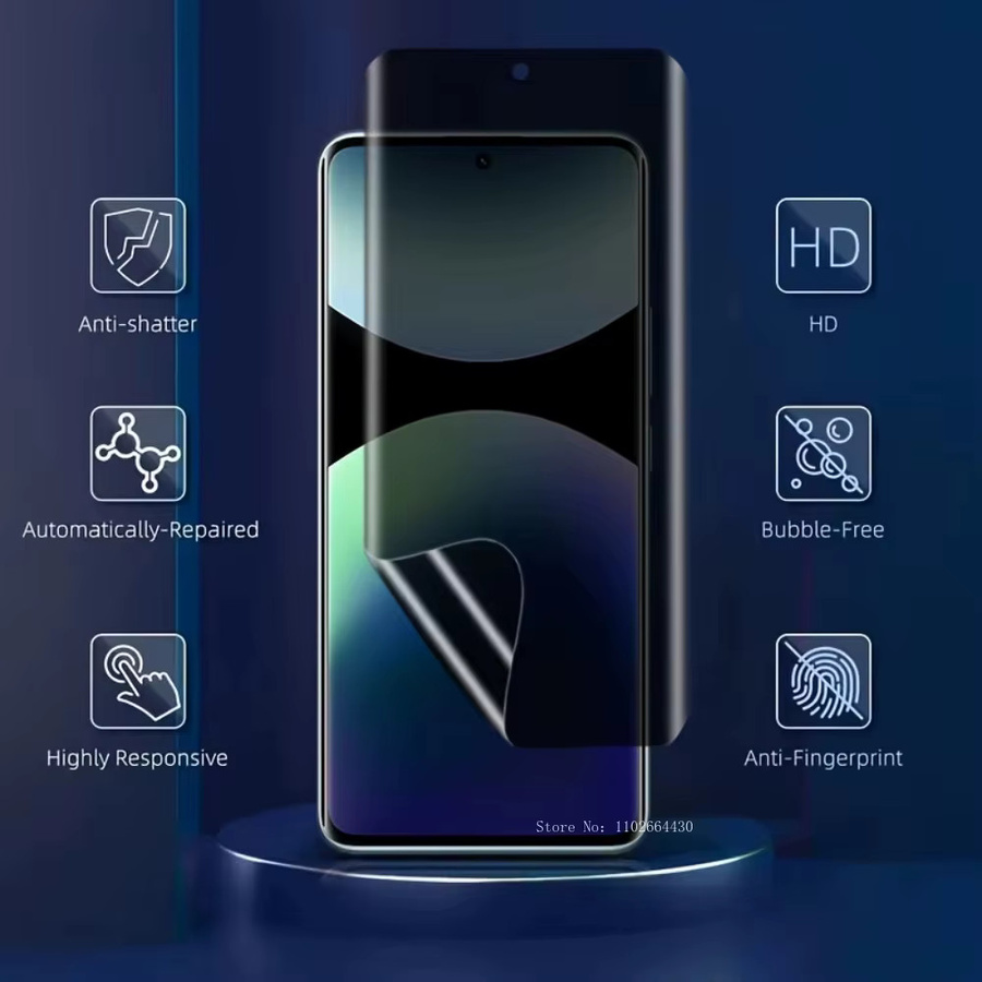 Anti-Spy Hydrogel-Displayschutzfolie für Samsung Galaxy S25 Ultra S26 Ultra S24 S23 FE S22 und weitere Modelle, Privatsphäre-Schutzfolie im Set von 1-4 Stück - Bild 3