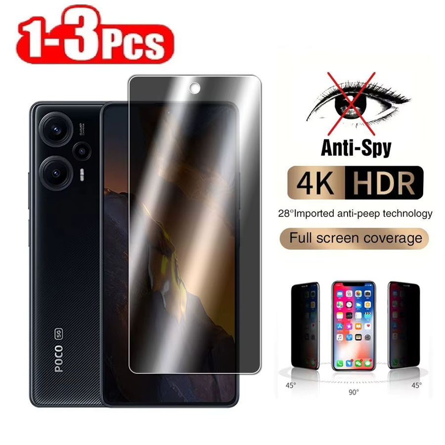 Sichtschutz Panzerglas Anti-Spion aus gehärtetem Glas für vivo v21 v21e y22s y33s y35 y53s y76 y10 y15a y02a v2111 4G/LTE, transparent - Bild 5
