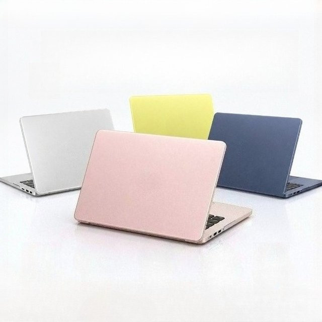 Apple MacBook Neo Hülle 2026 13 Zoll A3403 Kristallmatte Harte Laptop-Abdeckung Transparent Gelb - Bild 1