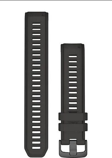 Garmin Uhrenarmband Silikon, Schwarz, Unisex - Bild 1